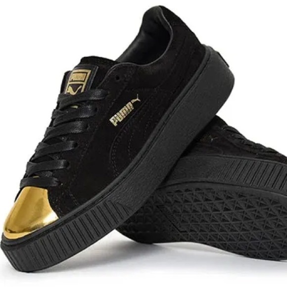Puma Gold Toe Sneakers - Picture 4 of 9